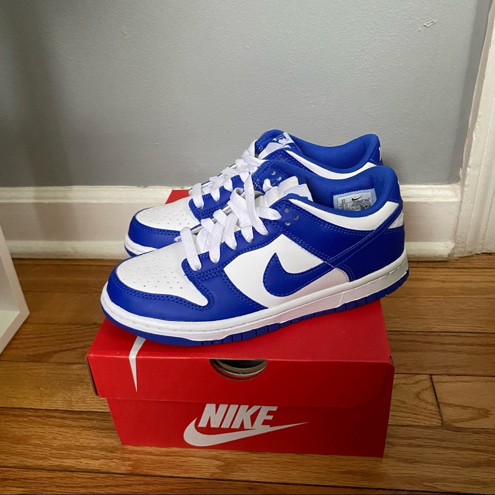 Racer blue Nike dunk low